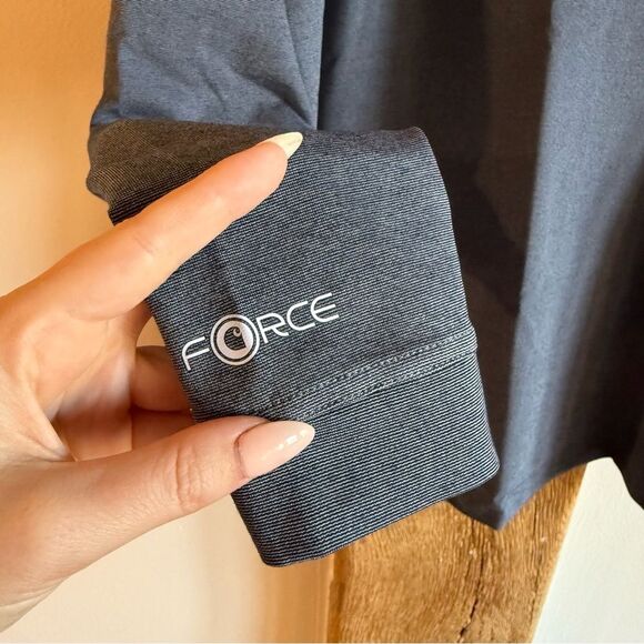 NWT Carhartt Men's Force Tech Quarter-Zip Thermal Base Layer Long Sleeve Shirt - Picture 6 of 6